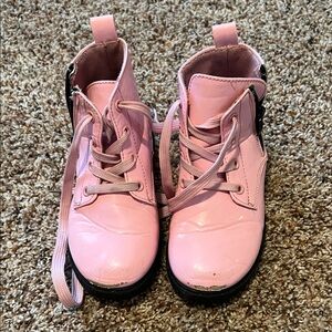Pink Kids Boots
